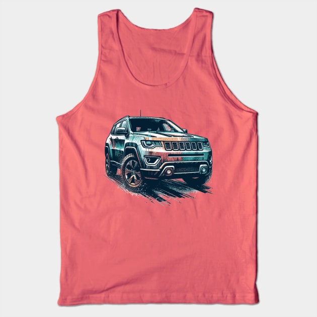 Jeep Compass Tank Top by Vehicles-Art